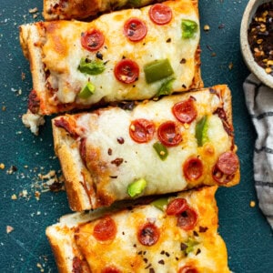 French bread pizza.