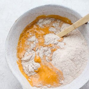 pumpkin pancake batter.