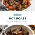 Pot roast recipe.