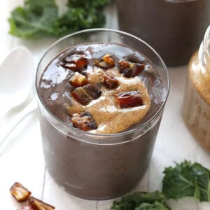 chocolate smoothie.