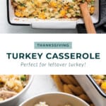 Turkey casserole.