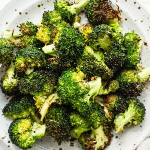 Air fryer broccoli.