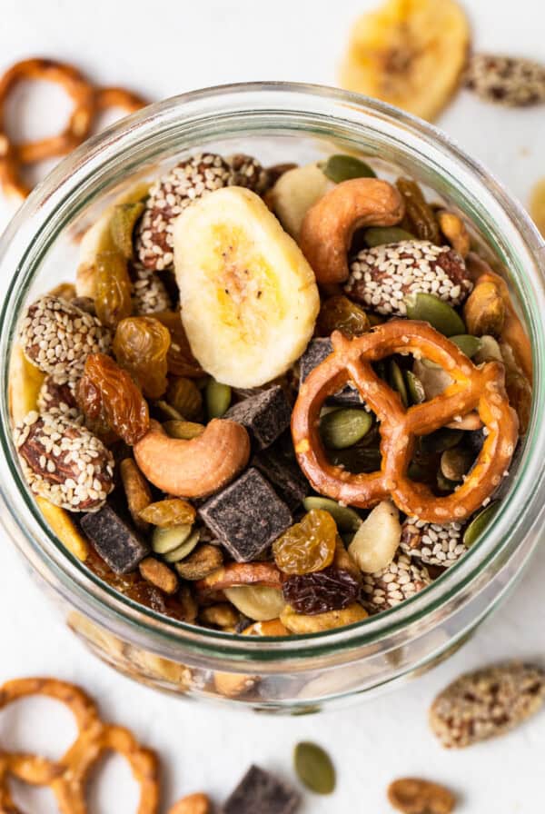 Homemade trail mix.