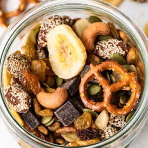 Homemade trail mix.