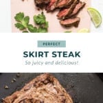 Skit steak recipe.