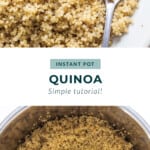 quinoa on plate.