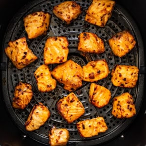 a close up of food in a slow cooker.