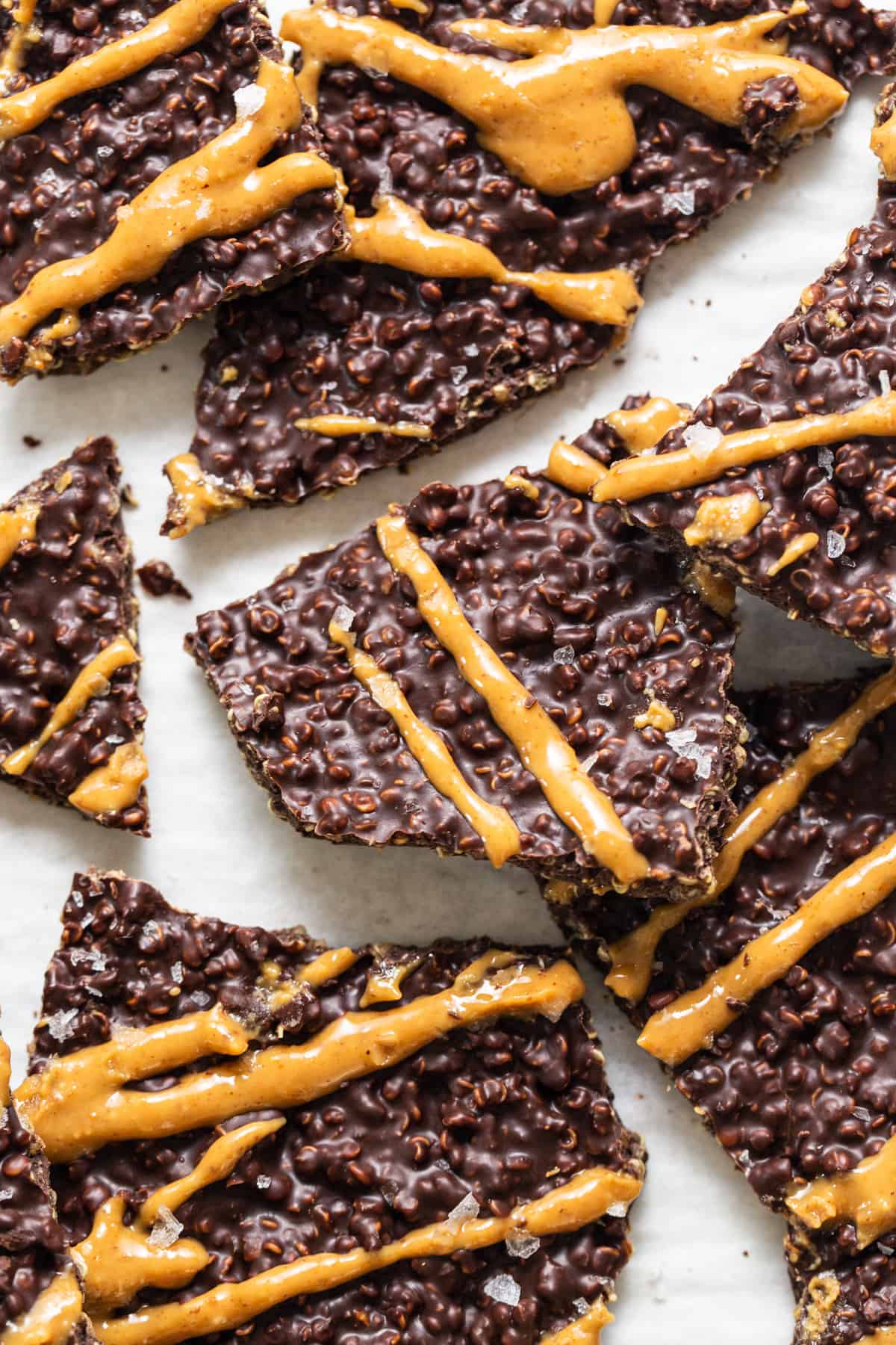 a close up of a bunch of cookies on a table.